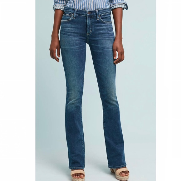 Citizens of Humanity Emannuelle High-Rise Slim Bootcut Jeans - Picture 4 of 16